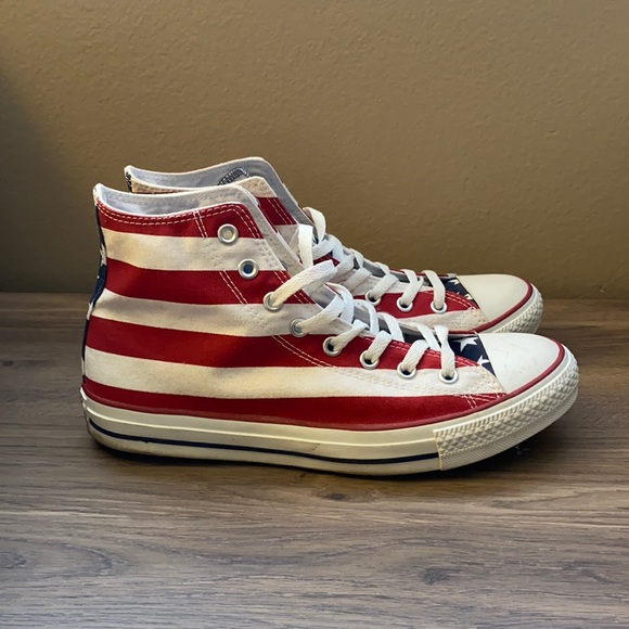 American Flag high top Converse All Star